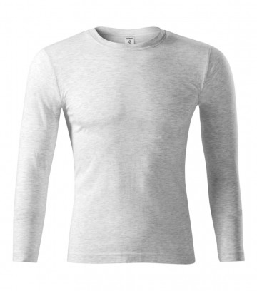 Piccolo P75 Progress LS T-shirt ash melange