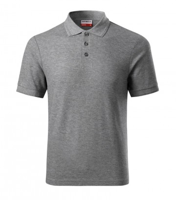 R22 Reserve Polo gents dark gray melange