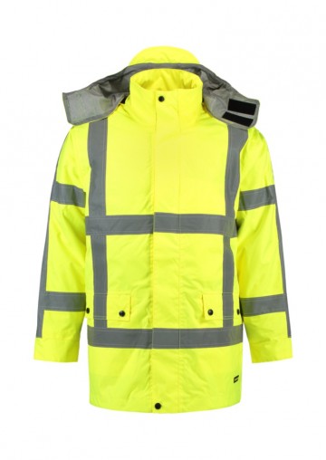 T50 High Vis RWS Parka fluorescent yellow