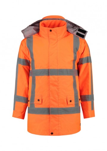 T50 High Vis RWS Parka fluorescent orange