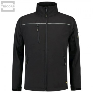 T53 Luxury unisex softshell jack T1 black