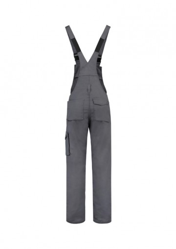 T66 Dungaree overall industrial convoy gray back