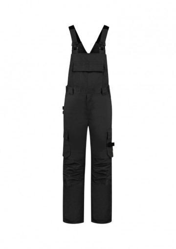 T67 Bib & Brace Twill Cordura work pants black