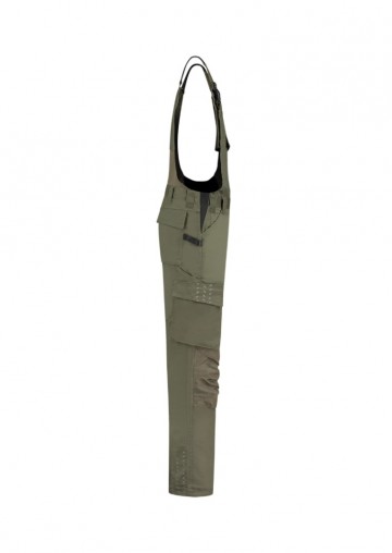 T67 Bib & Brace Twill Cordura work pants army site2
